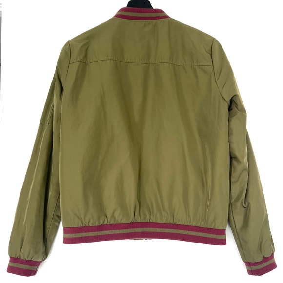 ONLY Green Bomber Jacket - Picture 4 of 6